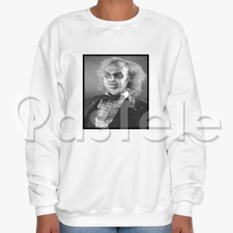 Beetlejuice Custom Unisex Crewneck Sweatshirt Cotton Polyester Fabric Cloth
