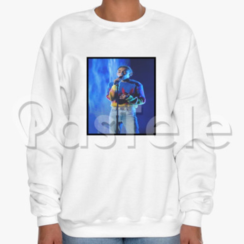 Benicio Bryant Custom Unisex Crewneck Sweatshirt Cotton Polyester Fabric Cloth