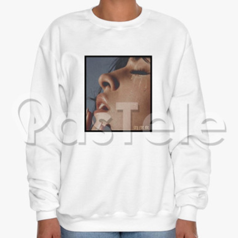 Camila Cabello Cry For Me Custom Unisex Crewneck Sweatshirt Cotton Polyester Fabric Cloth