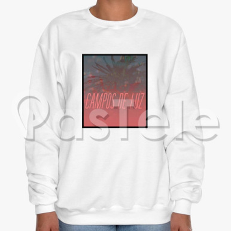 Campos De Luz Custom Unisex Crewneck Sweatshirt Cotton Polyester Fabric Cloth