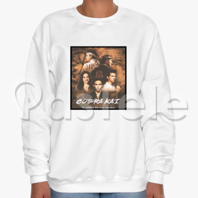 Cobra Kai The Karate Kid Custom Unisex Crewneck Sweatshirt Cotton Polyester Fabric Cloth