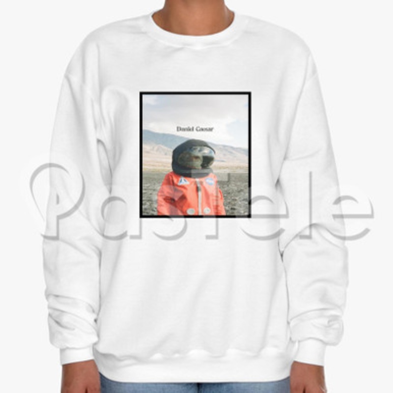 Daniel Caesar Music Custom Unisex Crewneck Sweatshirt Cotton Polyester Fabric Cloth