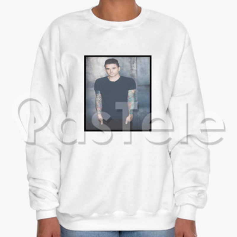 Dashboard Confessional Custom Unisex Crewneck Sweatshirt Cotton Polyester Fabric Cloth