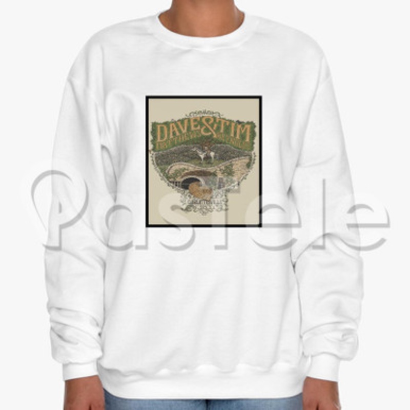 Dave Matthews Band Custom Unisex Crewneck Sweatshirt Cotton Polyester Fabric Cloth