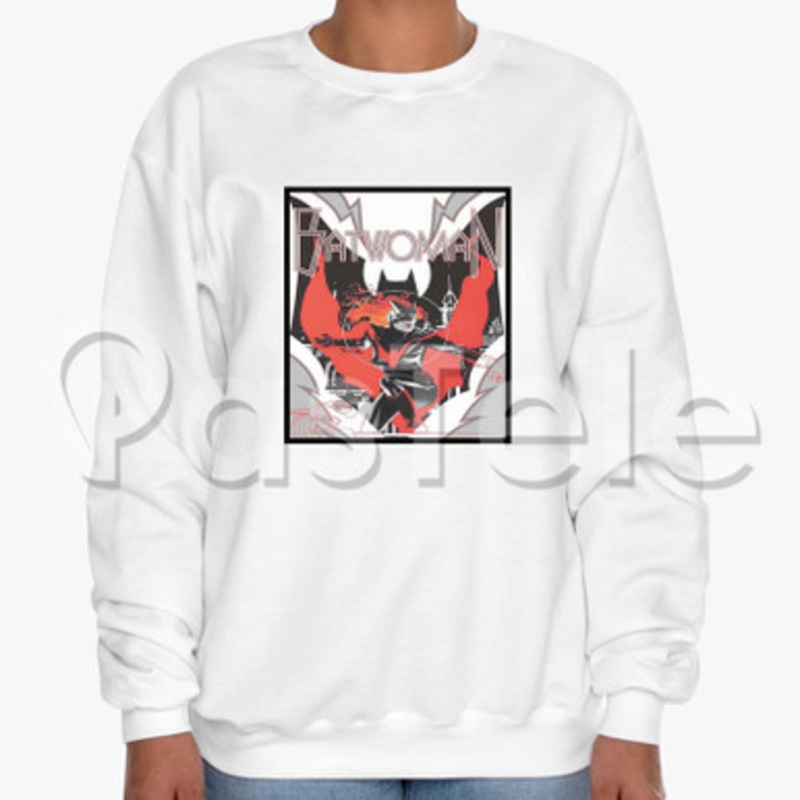 DC Comics Batwoman Custom Unisex Crewneck Sweatshirt Cotton Polyester Fabric Cloth