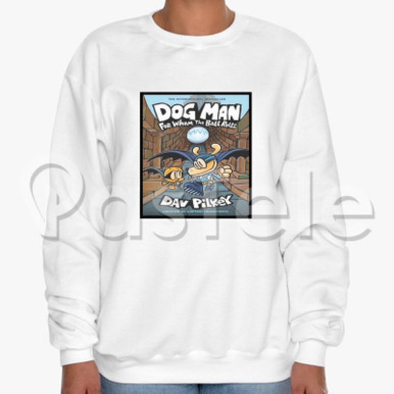 Dog Man For Whom the Ball Rolls Custom Unisex Crewneck Sweatshirt Cotton Polyester Fabric Cloth