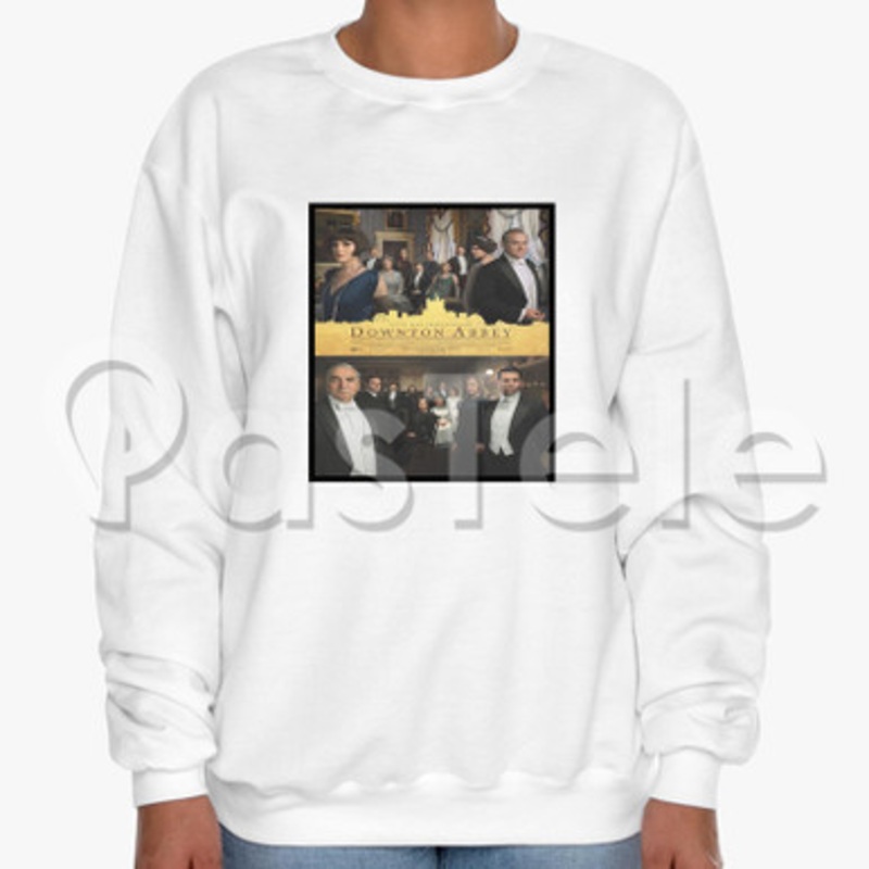 Downton Abbey Custom Unisex Crewneck Sweatshirt Cotton Polyester Fabric Cloth