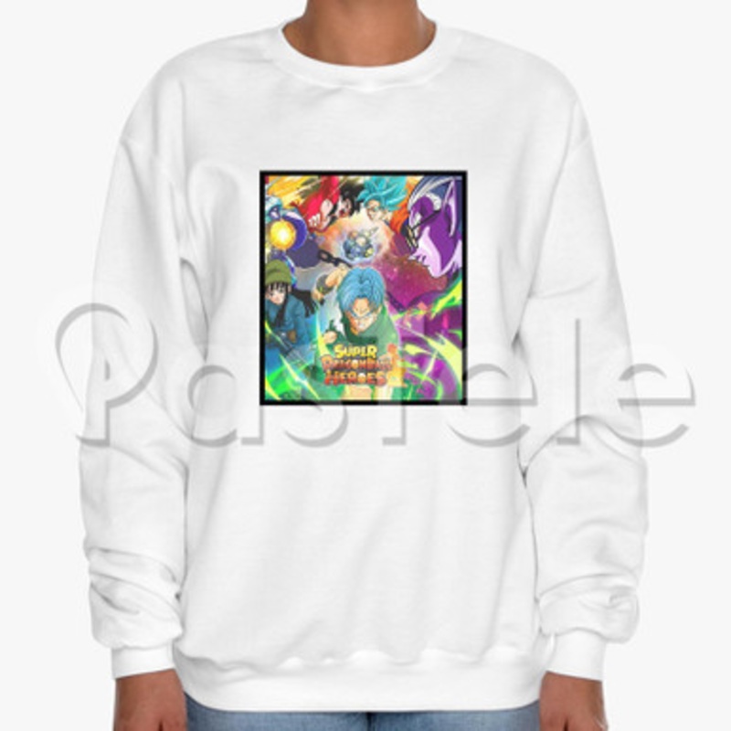 Dragon Ball Heroes Custom Unisex Crewneck Sweatshirt Cotton Polyester Fabric Cloth
