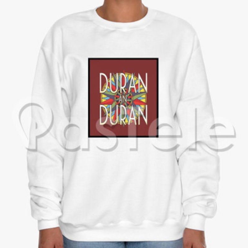 duran duran d Custom Unisex Crewneck Sweatshirt Cotton Polyester Fabric Cloth