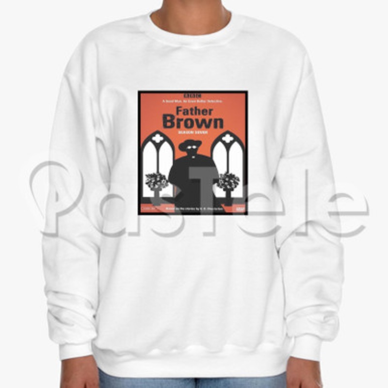 Father Brown Season 7 Custom Unisex Crewneck Sweatshirt Cotton Polyester Fabric Cloth