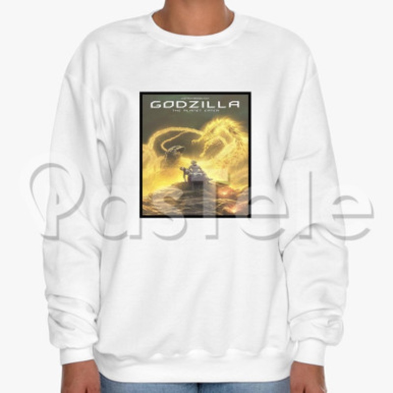 Godzilla Part 3 The Planet Eater Custom Unisex Crewneck Sweatshirt Cotton Polyester Fabric Cloth