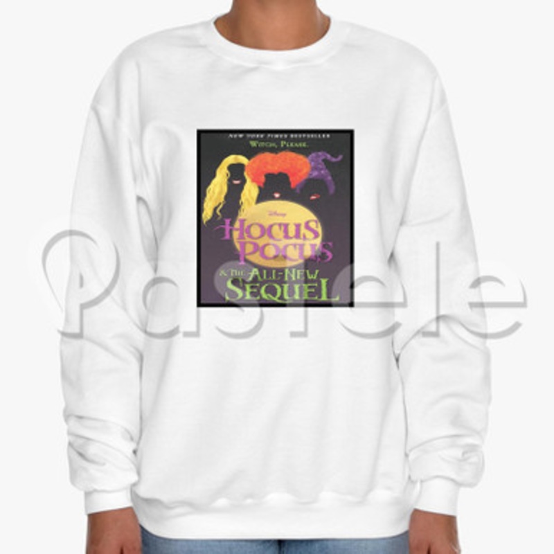 Hocus Pocus The All New Custom Unisex Crewneck Sweatshirt Cotton Polyester Fabric Cloth