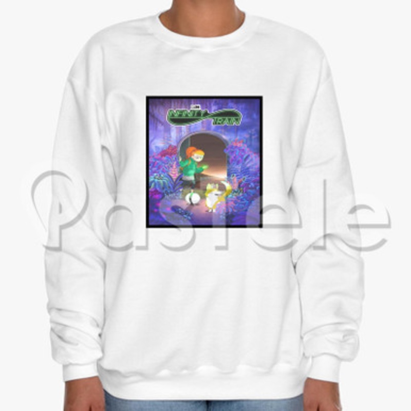 Infinity Train Custom Unisex Crewneck Sweatshirt Cotton Polyester Fabric Cloth