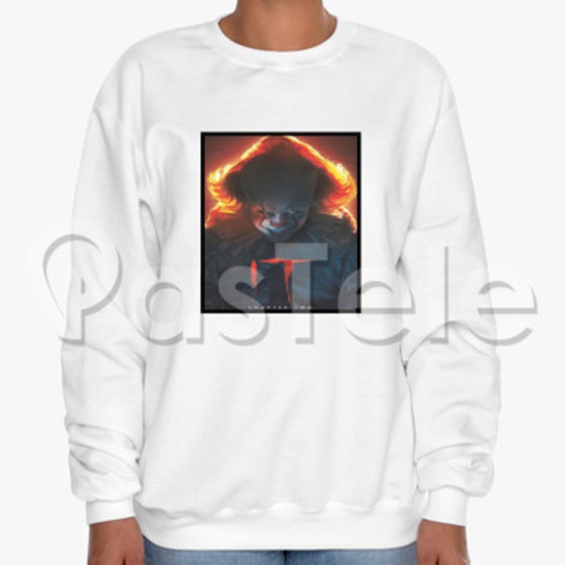 IT Chapter 2 Movie Custom Unisex Crewneck Sweatshirt Cotton Polyester Fabric Cloth