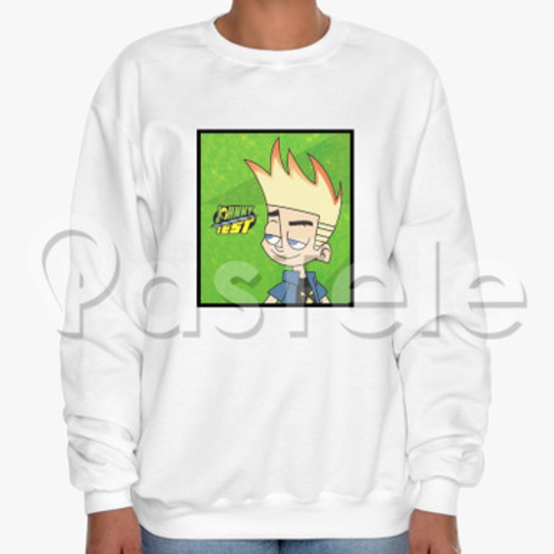 Johnny Test Custom Unisex Crewneck Sweatshirt Cotton Polyester Fabric Cloth