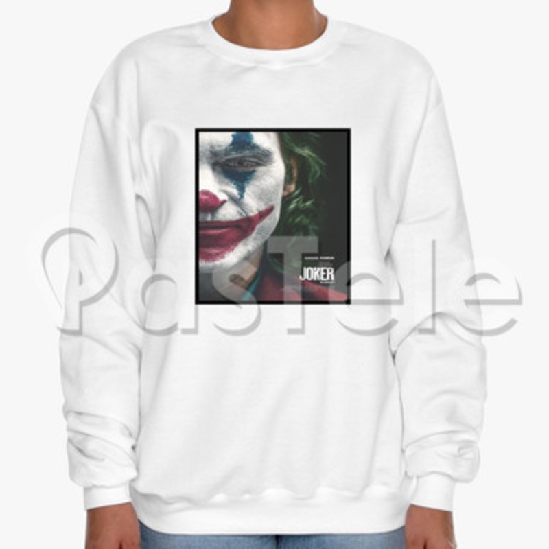Joker 2 Custom Unisex Crewneck Sweatshirt Cotton Polyester Fabric Cloth