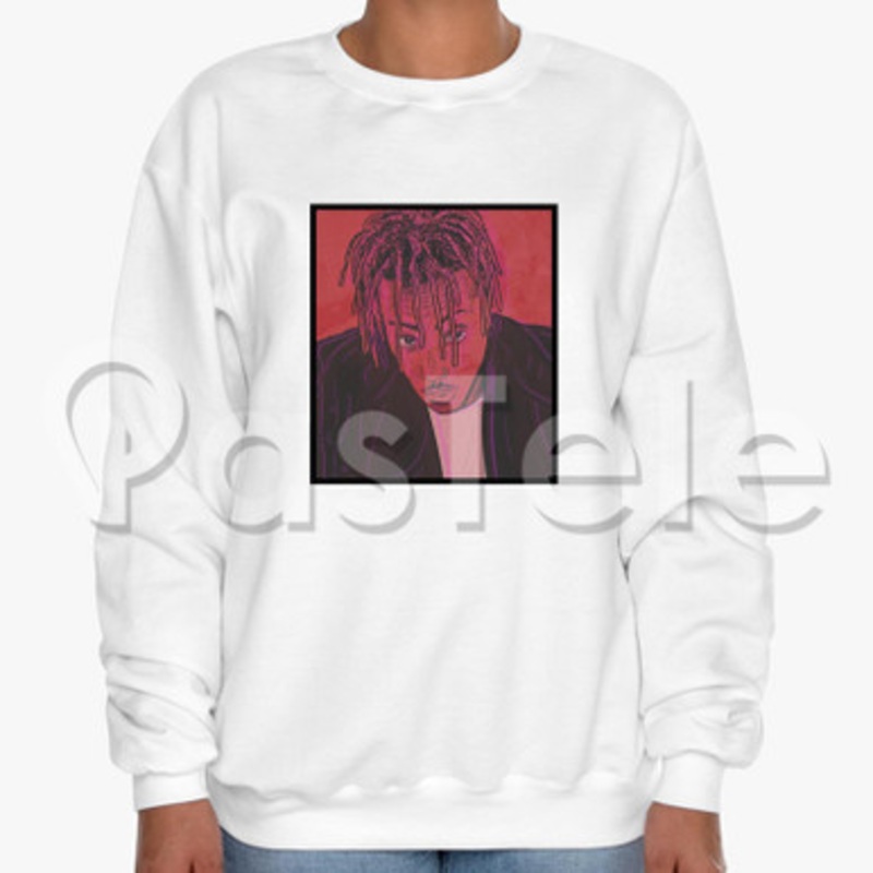 Juice Wrld Custom Unisex Crewneck Sweatshirt Cotton Polyester Fabric Cloth