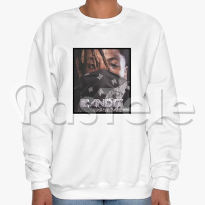 Juice Wrld Young Boy Bandit Custom Unisex Crewneck Sweatshirt Cotton Polyester Fabric Cloth