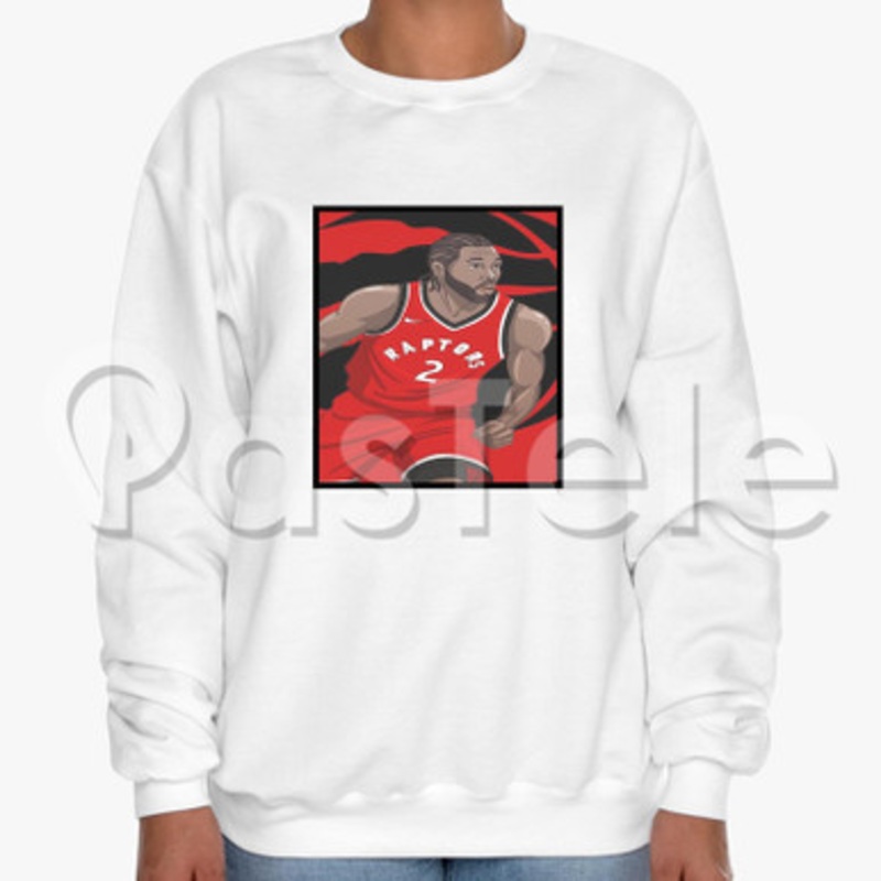 Kawhi Leonard v Custom Unisex Crewneck Sweatshirt Cotton Polyester Fabric Cloth
