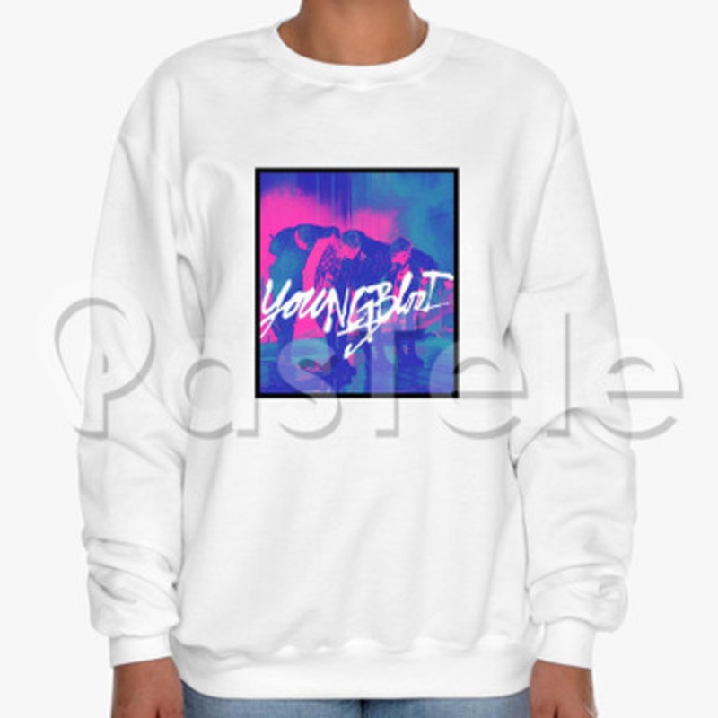 5sos youngblood Custom Unisex Crewneck Sweatshirt Cotton Polyester Fabric Cloth
