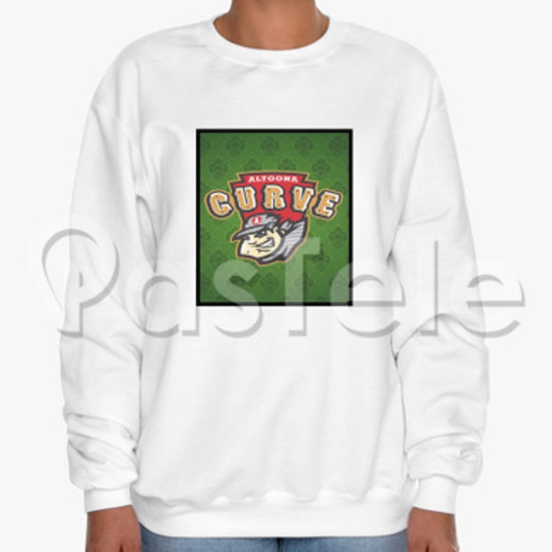 Altoona Curve Custom Unisex Crewneck Sweatshirt Cotton Polyester Fabric Cloth