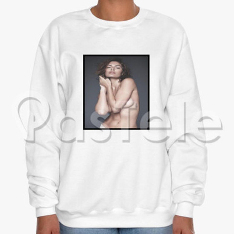 Alyssa Miller Custom Unisex Crewneck Sweatshirt Cotton Polyester Fabric Cloth