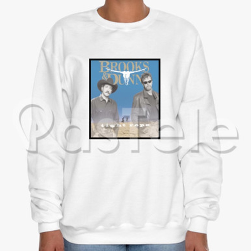 Brooks Dunn Tight Rope Custom Unisex Crewneck Sweatshirt Cotton Polyester Fabric Cloth