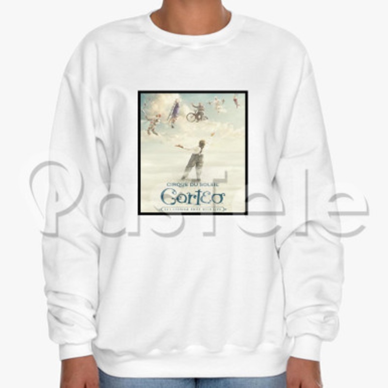 Cirque du Soleil Corteo 2 Custom Unisex Crewneck Sweatshirt Cotton Polyester Fabric Cloth