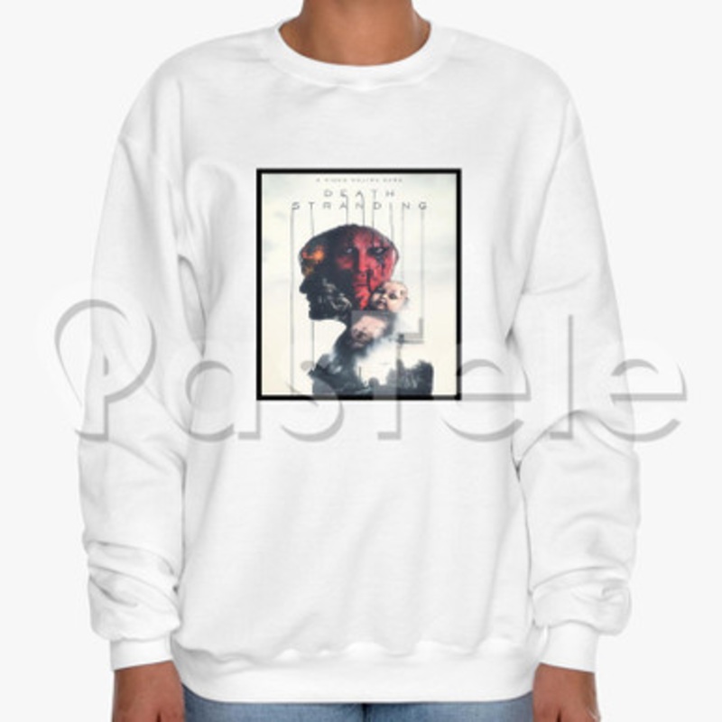 Death Stranding 2 Custom Unisex Crewneck Sweatshirt Cotton Polyester Fabric Cloth