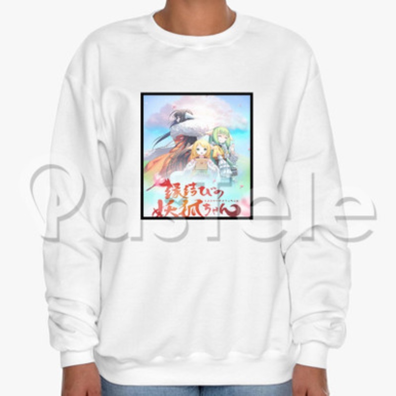 Enmusubi no Youko chan Custom Unisex Crewneck Sweatshirt Cotton Polyester Fabric Cloth