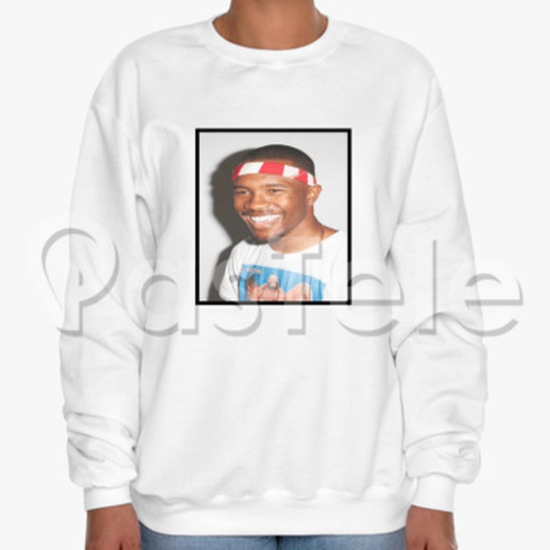 Frank Ocean Custom Unisex Crewneck Sweatshirt Cotton Polyester Fabric Cloth