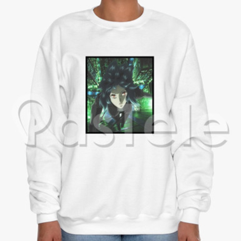 Ghost in the Shell Stand Alone Complex Custom Unisex Crewneck Sweatshirt Cotton Polyester Fabric Cloth