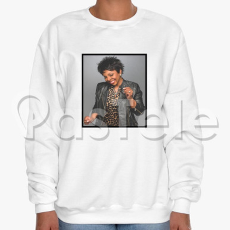 Gladys Knight Custom Unisex Crewneck Sweatshirt Cotton Polyester Fabric Cloth