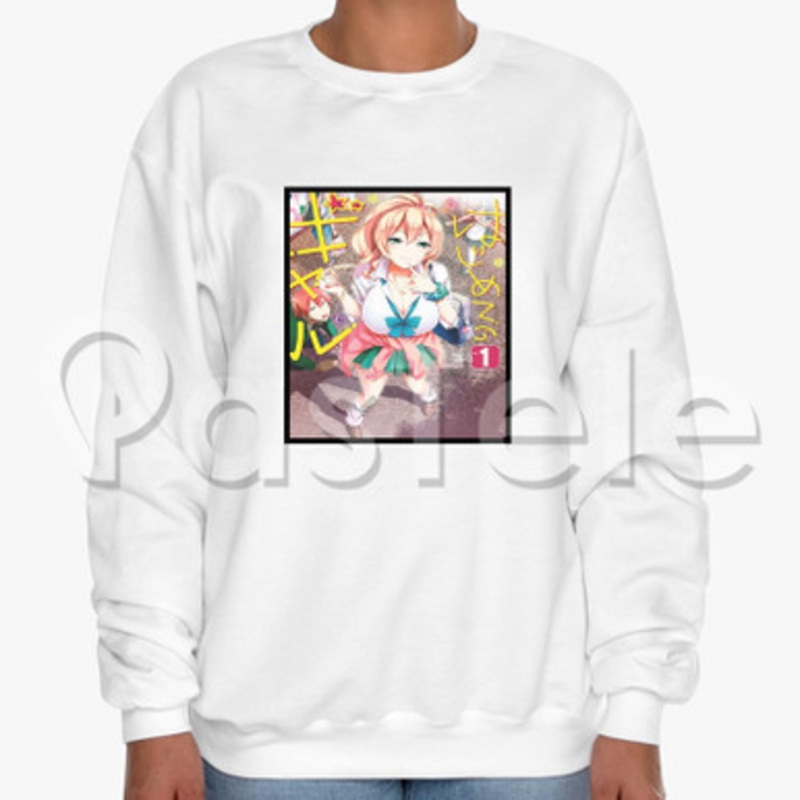 Hajimete no Gal Custom Unisex Crewneck Sweatshirt Cotton Polyester Fabric Cloth
