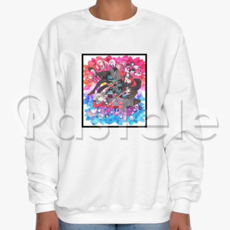 Kakegurui Season 2 Custom Unisex Crewneck Sweatshirt Cotton Polyester Fabric Cloth