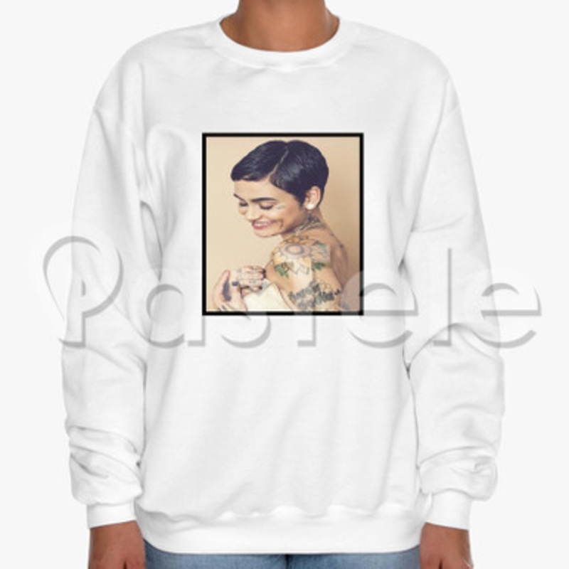 Kehlani Custom Unisex Crewneck Sweatshirt Cotton Polyester Fabric Cloth