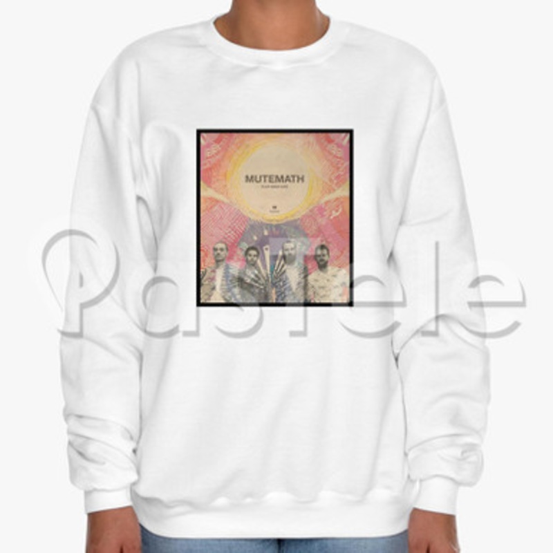 Mutemath Play Dead Live Custom Unisex Crewneck Sweatshirt Cotton Polyester Fabric Cloth