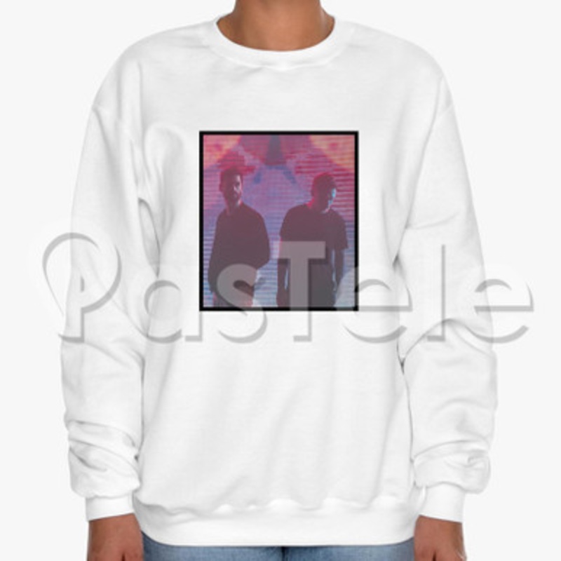 Odesza Custom Unisex Crewneck Sweatshirt Cotton Polyester Fabric Cloth