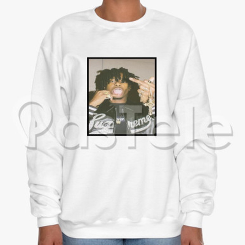 Playboi Carti Custom Unisex Crewneck Sweatshirt Cotton Polyester Fabric Cloth