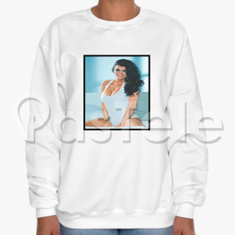 Romi Rain Custom Unisex Crewneck Sweatshirt Cotton Polyester Fabric Cloth
