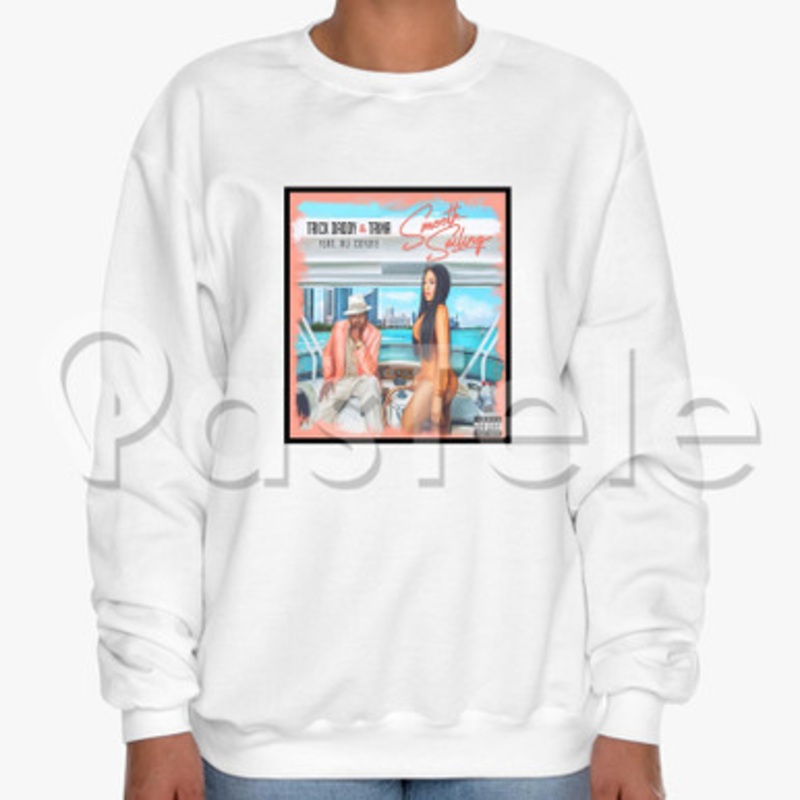 Smooth Sailing Trick Daddy Trina Feat Ali Coyote Custom Unisex Crewneck Sweatshirt Cotton Polyester Fabric Cloth