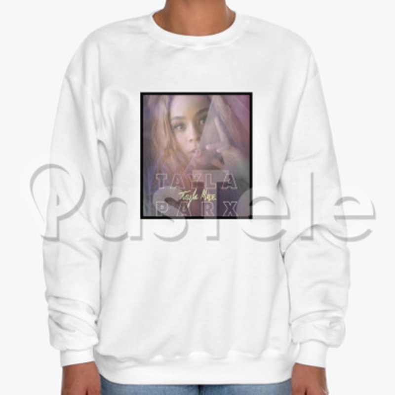 Tayla Parx Feat Khalid Runaway Custom Unisex Crewneck Sweatshirt Cotton Polyester Fabric Cloth