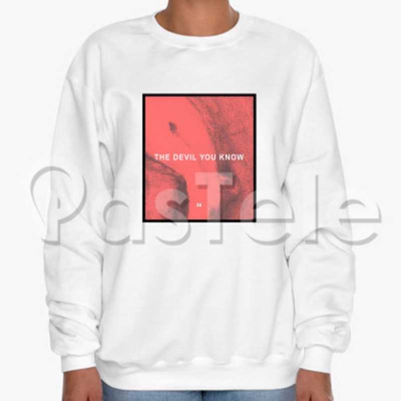 X Ambassadors The Devil You Know Custom Unisex Crewneck Sweatshirt Cotton Polyester Fabric Cloth