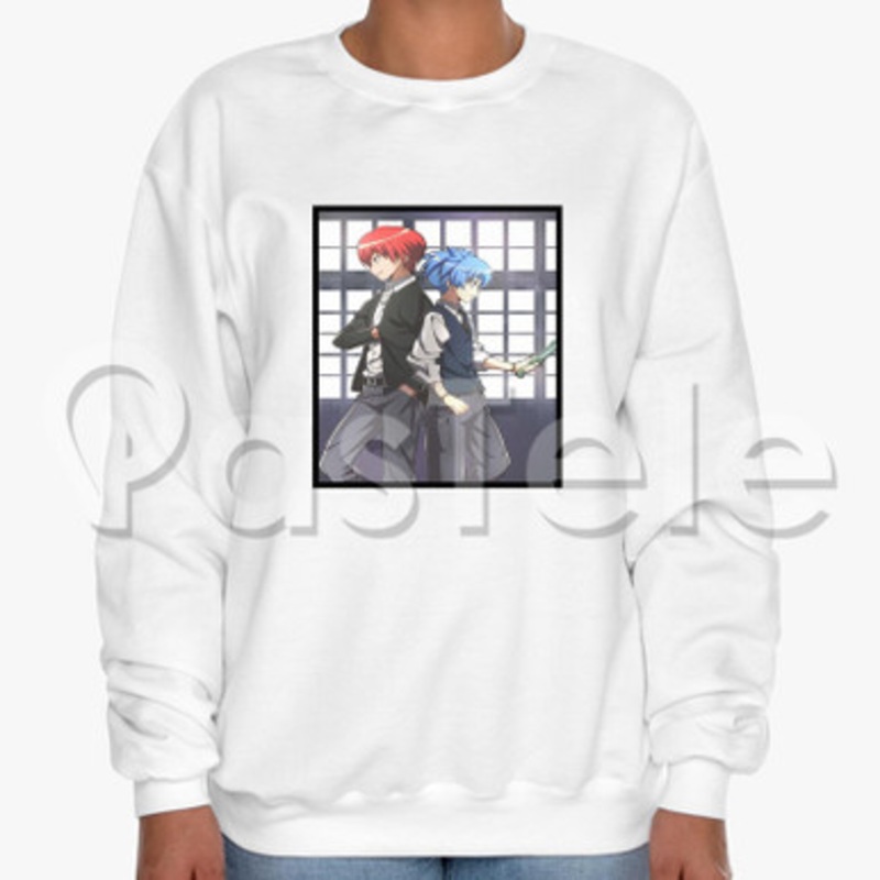 Ansatsu Kyoushitsu Assasination Classroom Custom Unisex Crewneck Sweatshirt Cotton Polyester Fabric Cloth