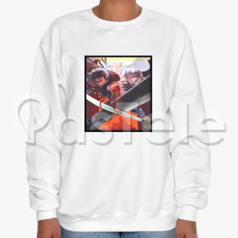 Berserk Custom Unisex Crewneck Sweatshirt Cotton Polyester Fabric Cloth