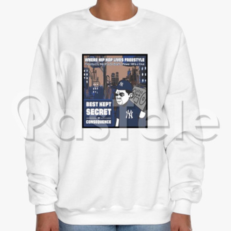 Best Kept Secret Consequence Custom Unisex Crewneck Sweatshirt Cotton Polyester Fabric Cloth