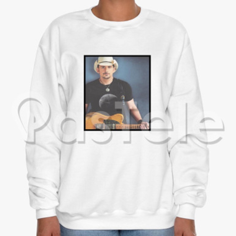 Brad Paisley Custom Unisex Crewneck Sweatshirt Cotton Polyester Fabric Cloth