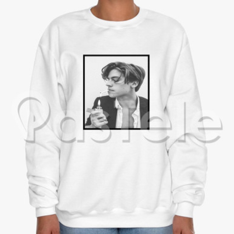 Cole Sprouse Custom Unisex Crewneck Sweatshirt Cotton Polyester Fabric Cloth
