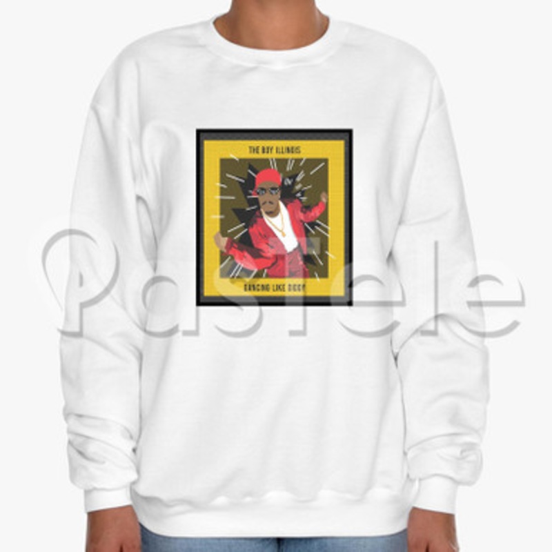 Dancing Like Diddy The Boy Illinois Custom Unisex Crewneck Sweatshirt Cotton Polyester Fabric Cloth