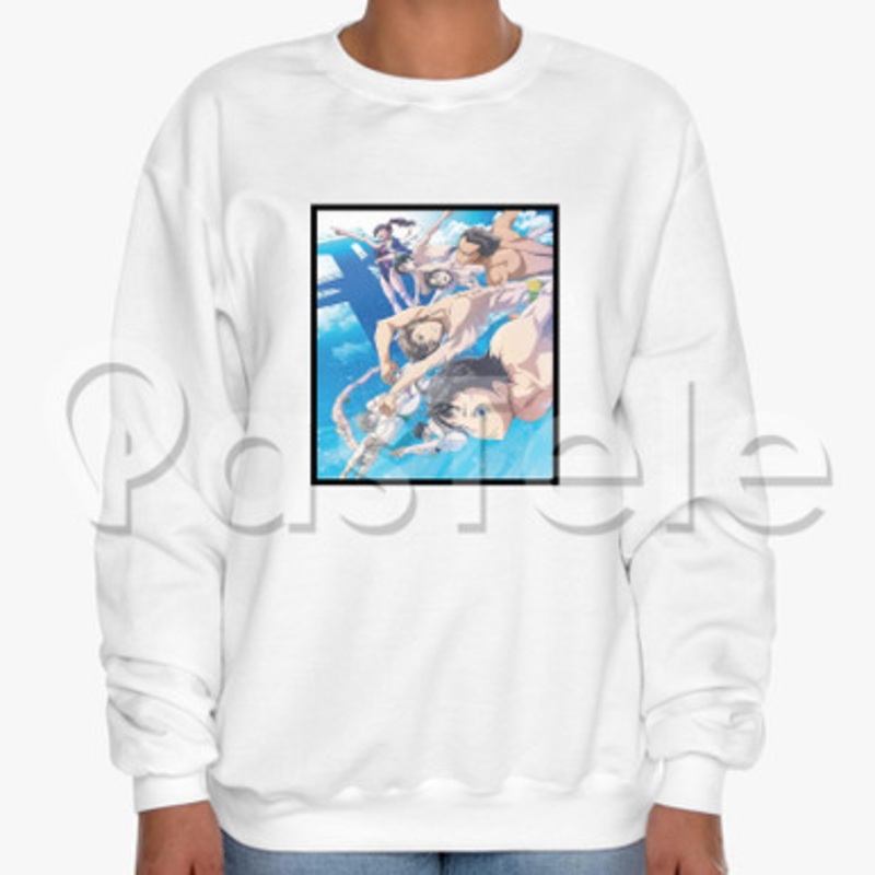 Dive Custom Unisex Crewneck Sweatshirt Cotton Polyester Fabric Cloth